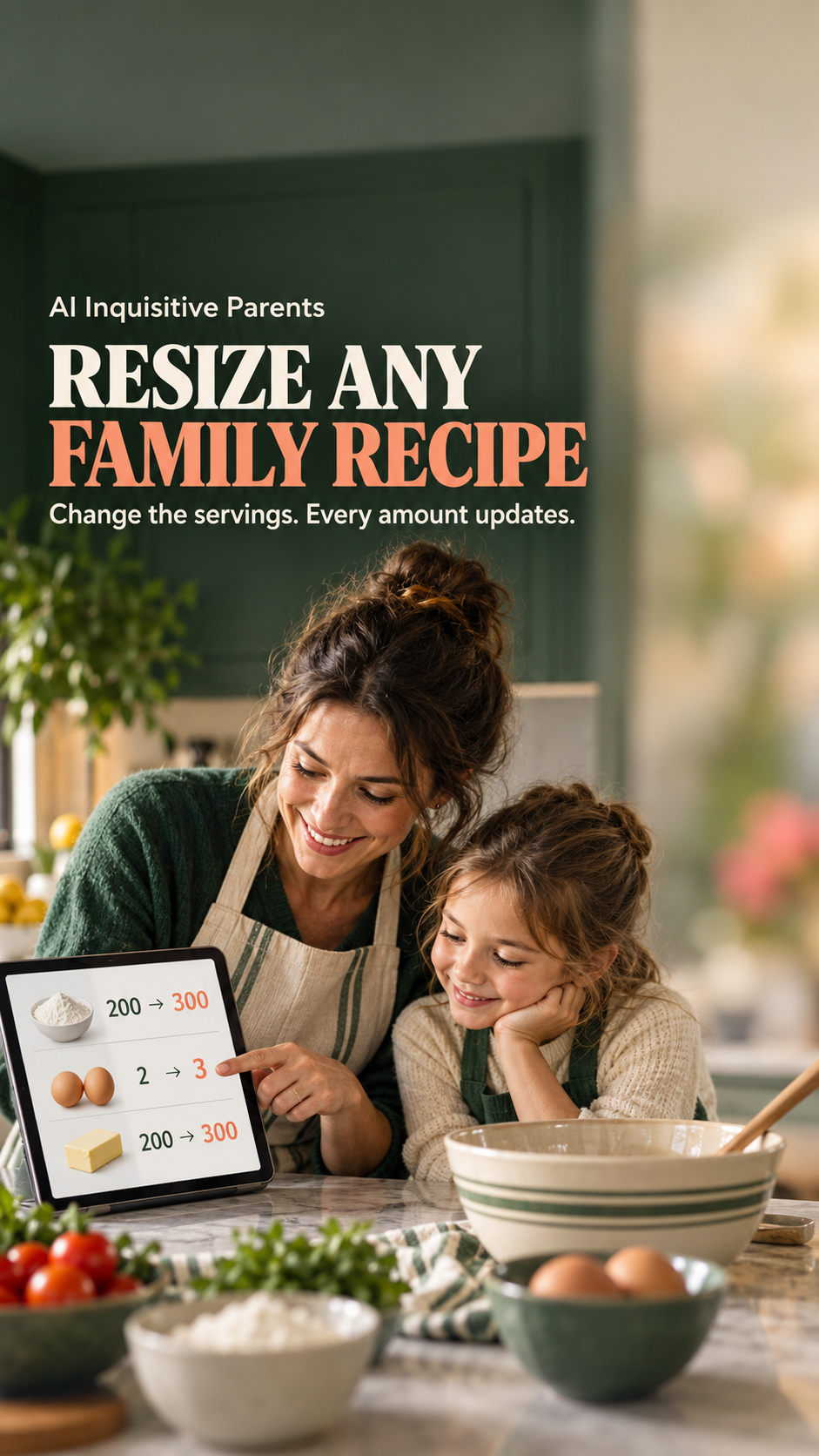 Family Recipe Resizer project poster