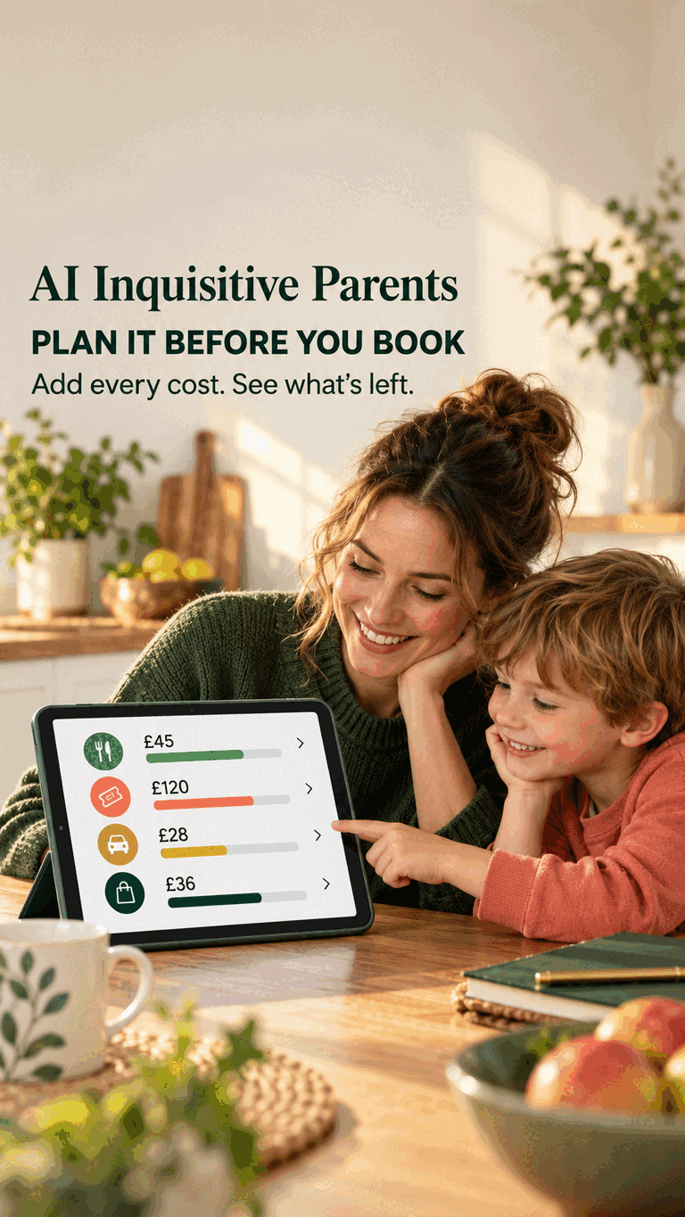 Family Day-Out Budgeter project poster