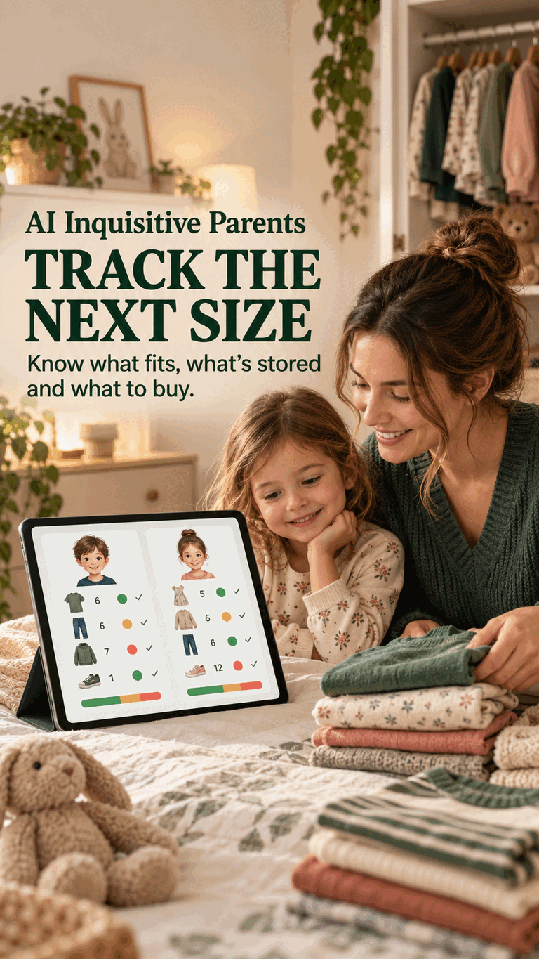 Next-Size Wardrobe project poster