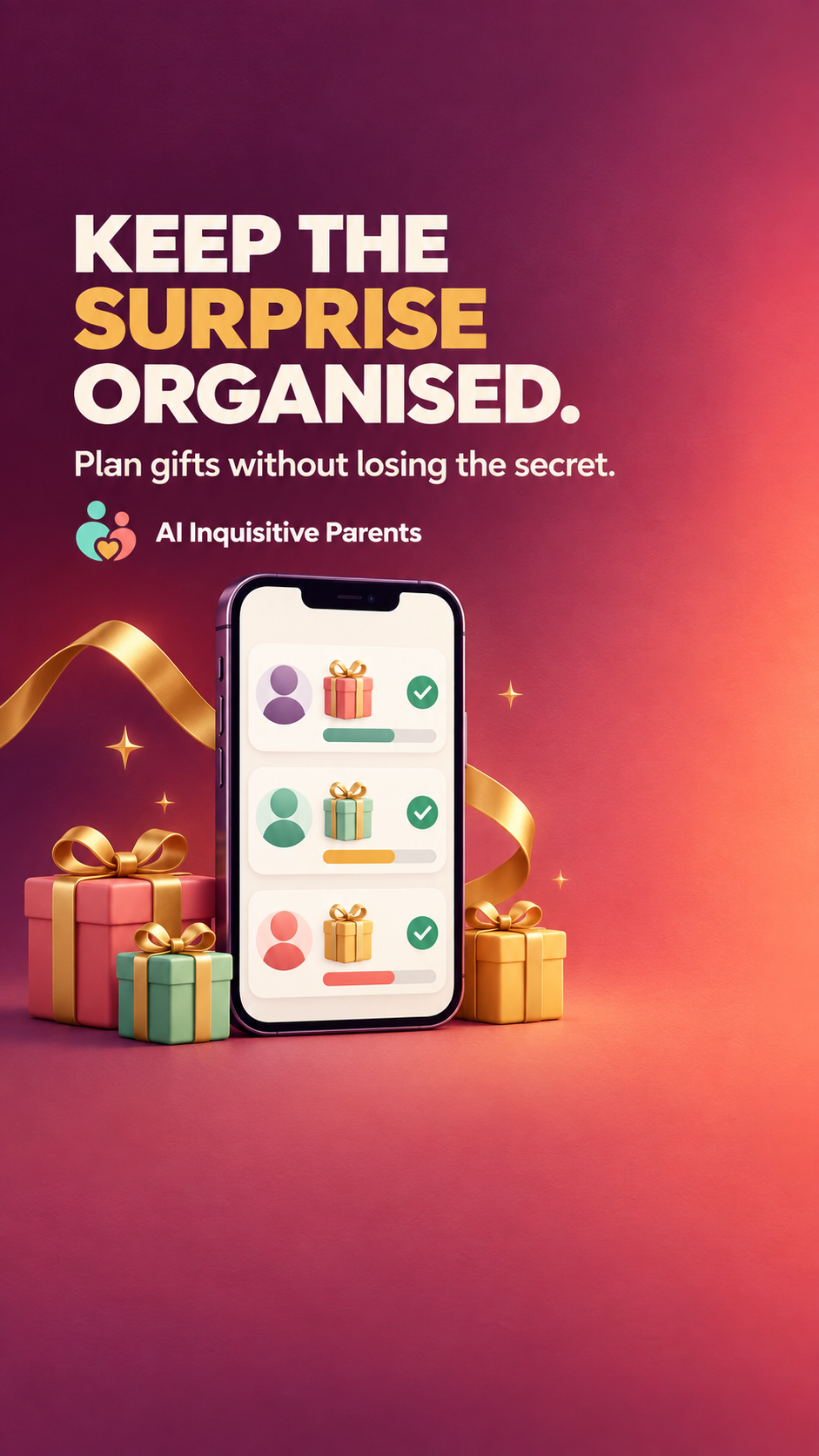 Our Gift Planner project poster