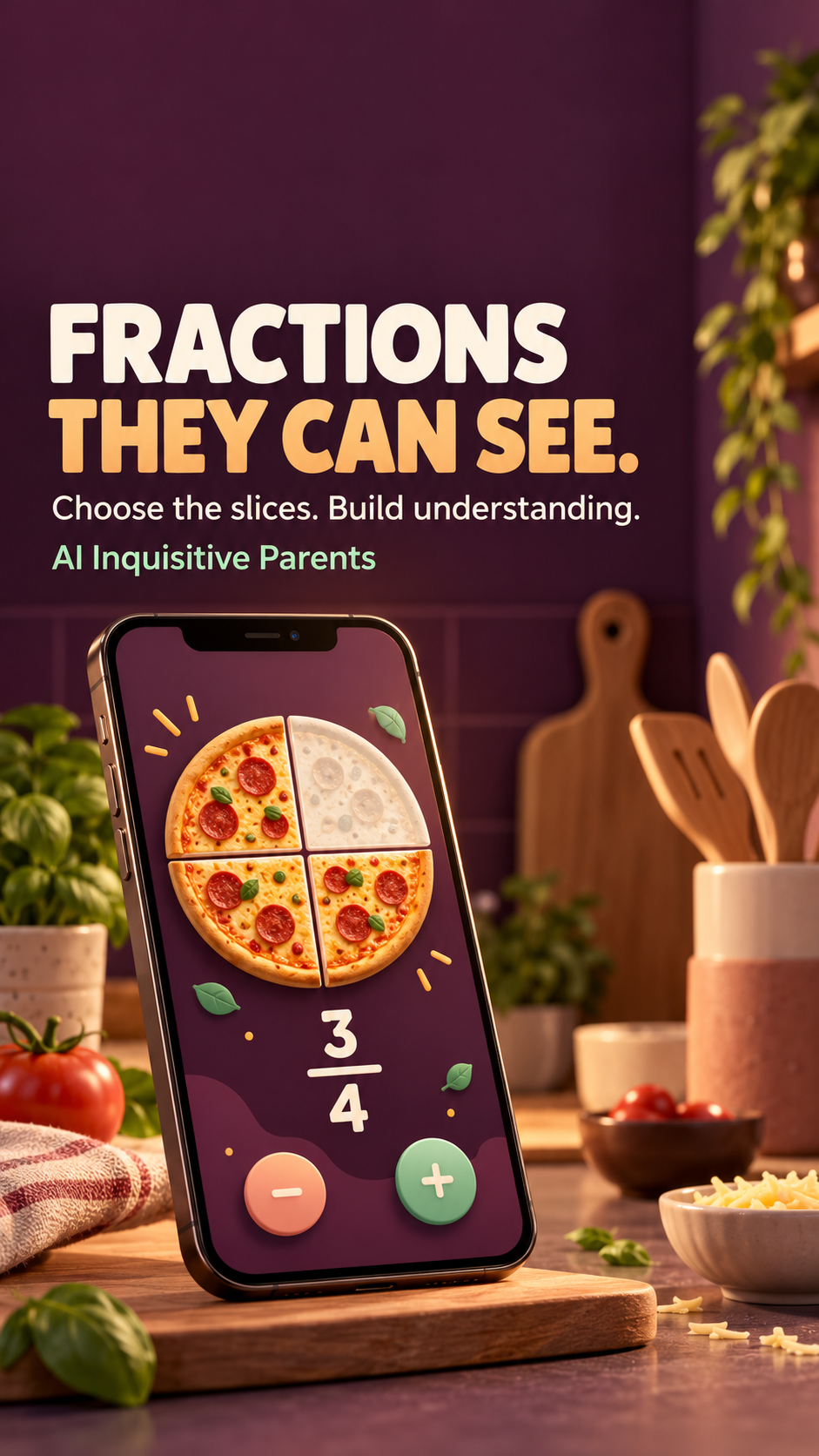 My Fraction Kitchen project poster
