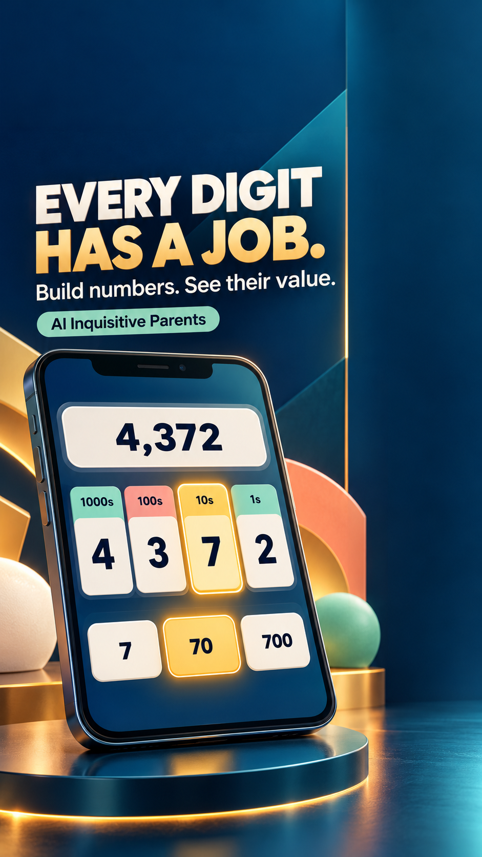 My Place Value Lab project poster