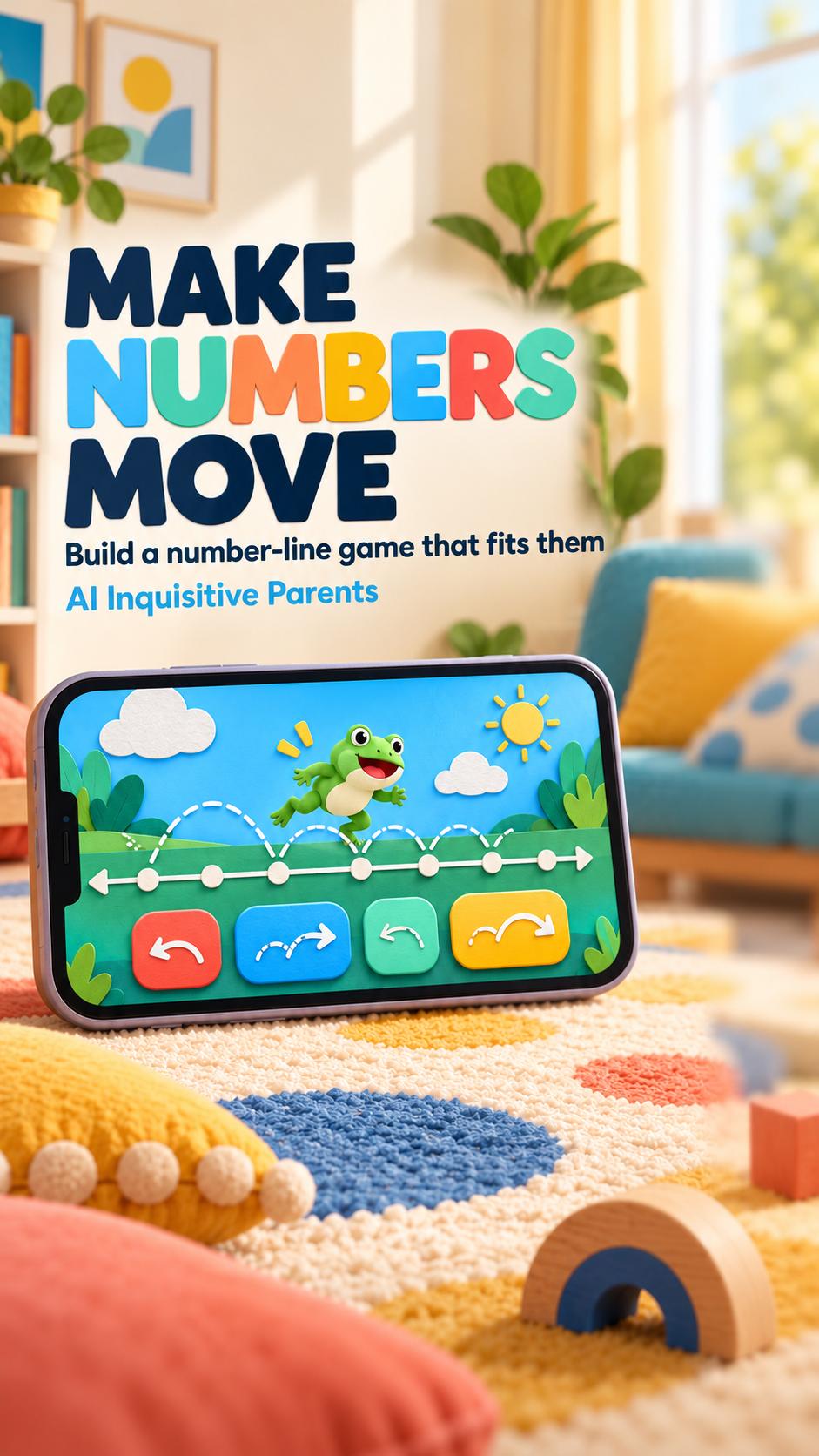 My Number Line Hopper project poster