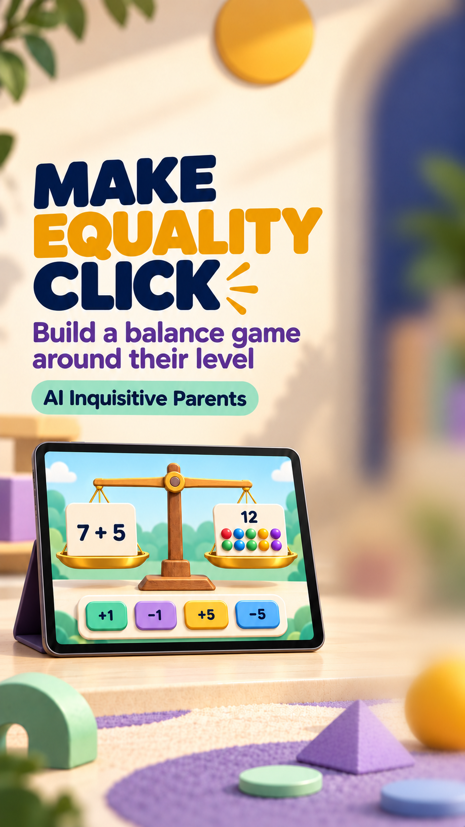 My Equation Balance project poster